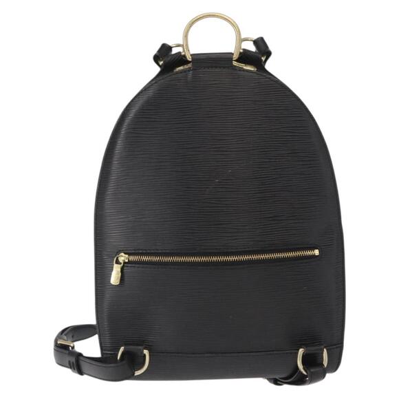 LOUIS VUITTON Epi Mabillon Backpack Black M52232 LV Auth 161498 main image 12
